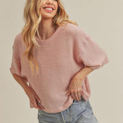 Tess Waffle Knit Top