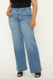 High Rise Jeans | Plus!