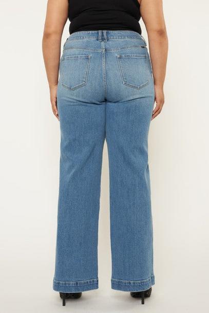 High Rise Jeans | Plus!