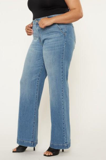 High Rise Jeans | Plus!