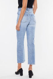 High Rise 90's Boyfriend Cropped Jeans