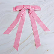 Deux Sash Velvet Bow | 2 Colors